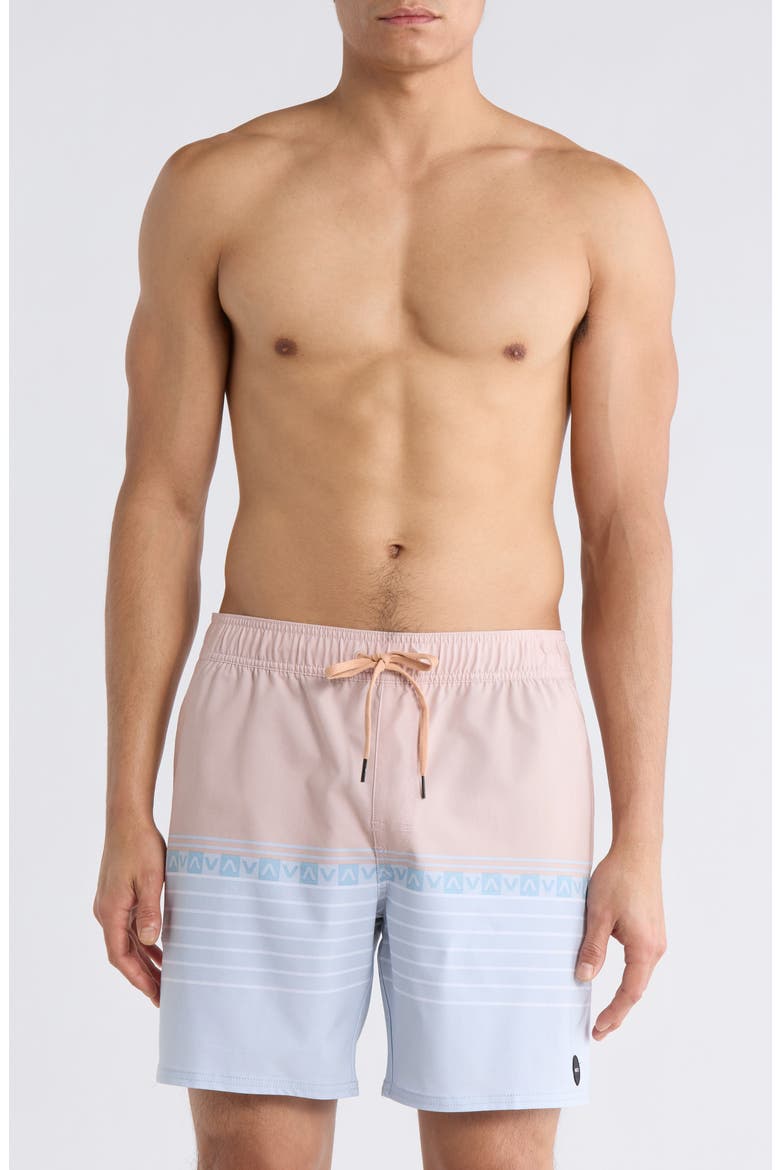 Atas Swim Trunks, Main, color, APRICOT