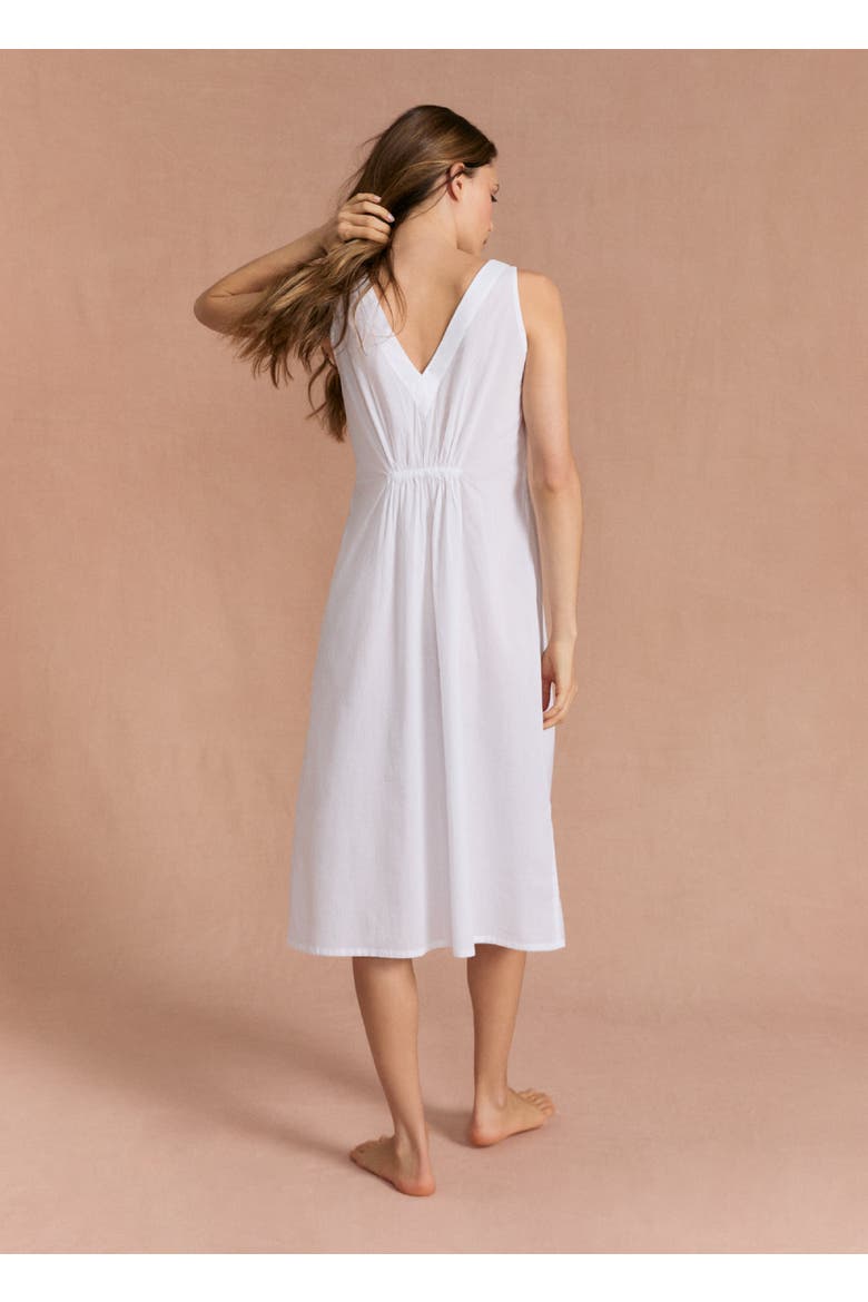 Anna Nightdress, Alternate, color, White