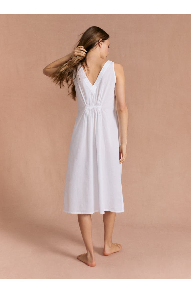 If Only If Anna Nightdress, Alternate, color, White