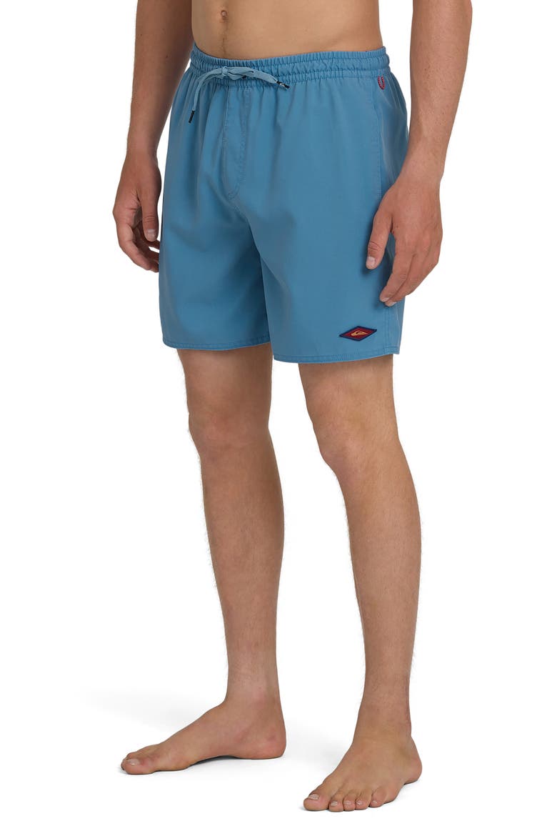 Saltwater Volley Swim Trunks, Alternate, color, RIVIERA
