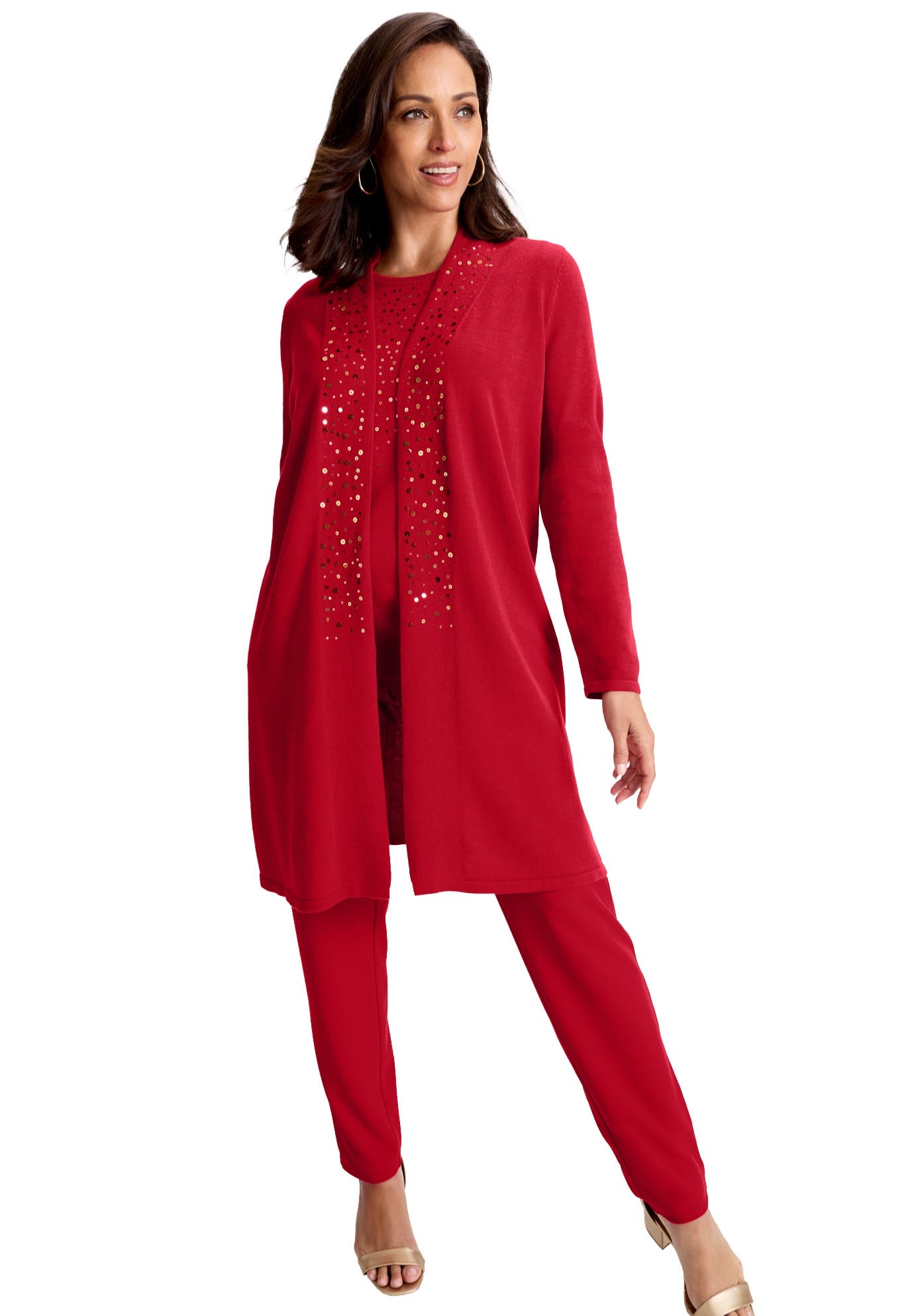 CLASSIC RED SEQUIN