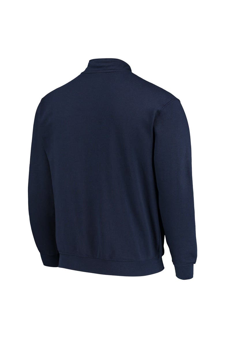 Men's Colosseum Navy Georgetown Hoyas Tortugas Logo Quarter-Zip Jacket, Alternate, color, Navy