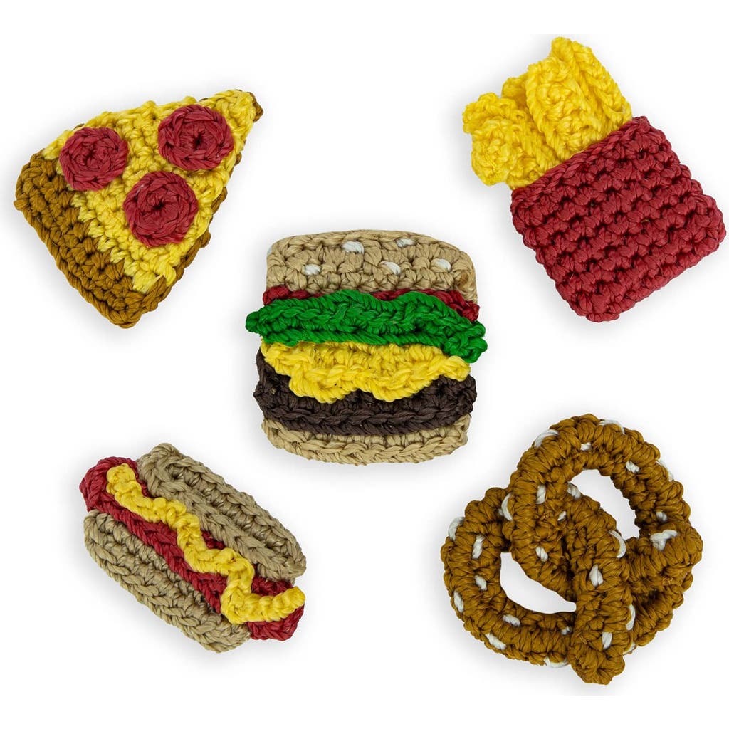 The Sak Yarnicharmz 5 Pack Crochet Pins In Multi