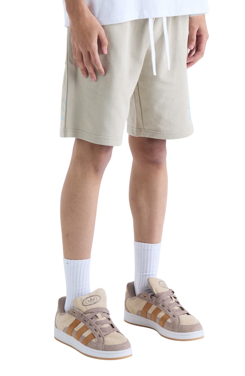 VOUSETI Us Against Time Fleece Drawstring Shorts, Alternate, color, 