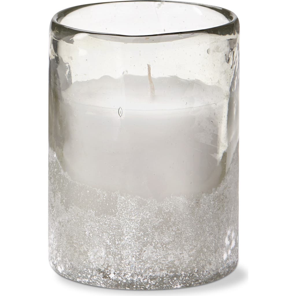 Tag White Citronella Sunkissed Coconut Outdoor Candle In Transparent