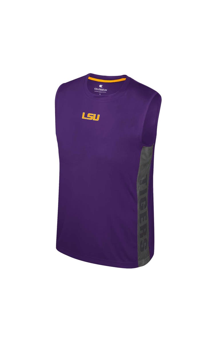 COLOSSEUM Youth Colosseum Purple LSU Tigers Smak Talk Sleeveless T-Shirt, Alternate, color, 