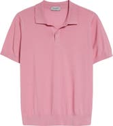 John Smedley Calun Textured Sea Island Cotton Polo