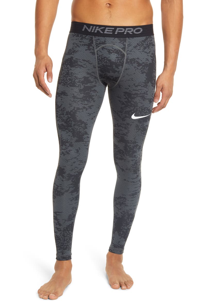 Nike Print Dri-FIT Men's Tights, Main, color, 