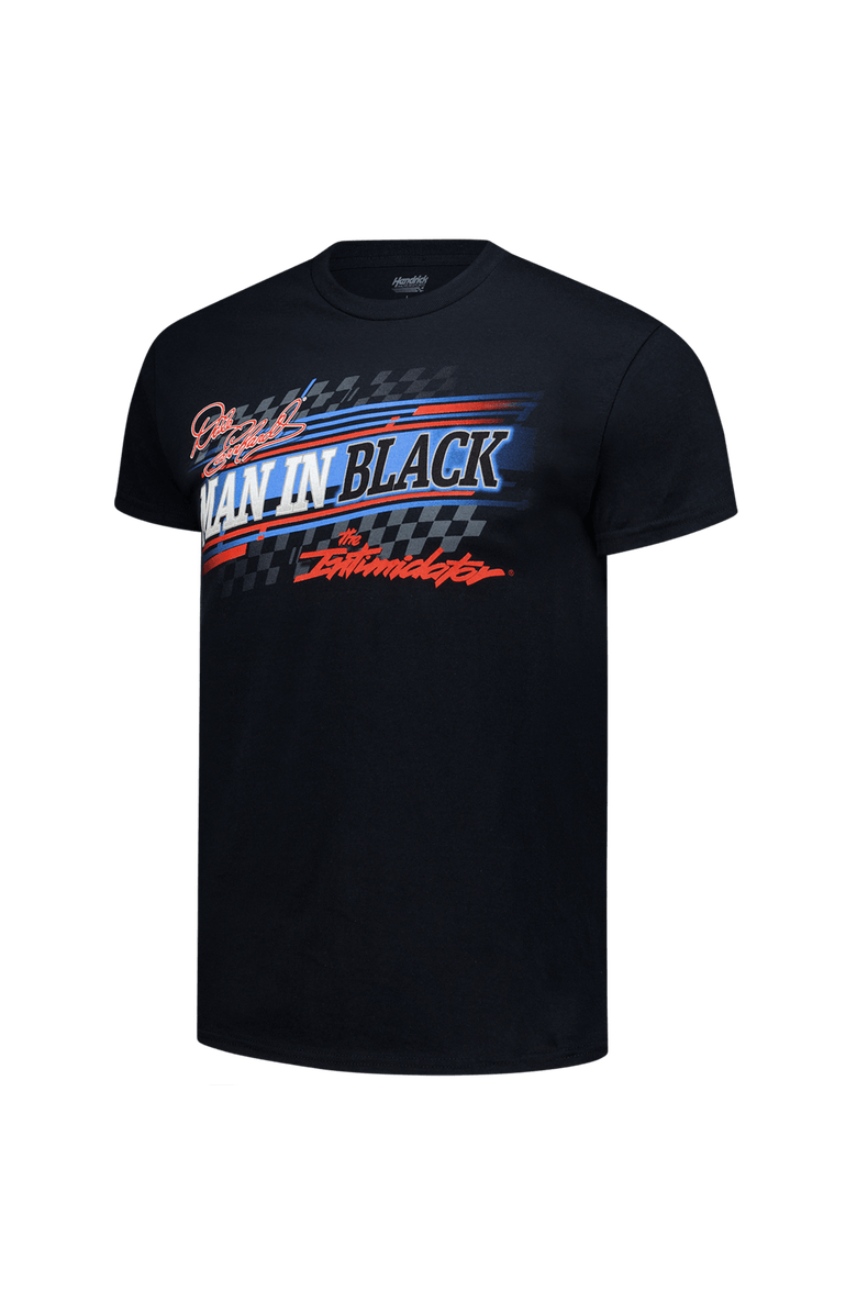 NASCAR Men's Richard Childress Racing Team Collection Black Dale Earnhardt 1-Spot Man in Black T-Shirt, Alternate, color, Black