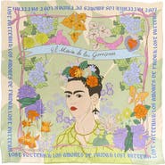 Lost Pattern FRIDA x LOST PATTERN "Los Amores de Frida" Large Silk Scarf