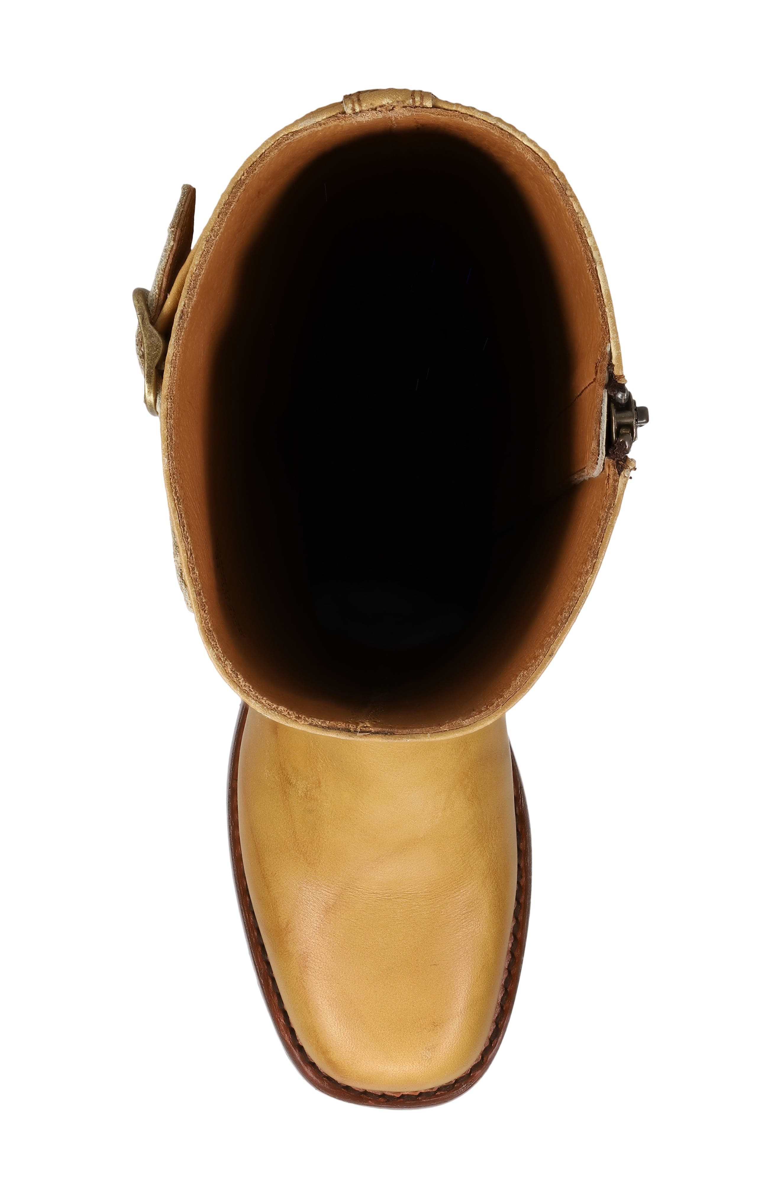 Campus Knee High Riding Boot, Alternate, color, BANANA