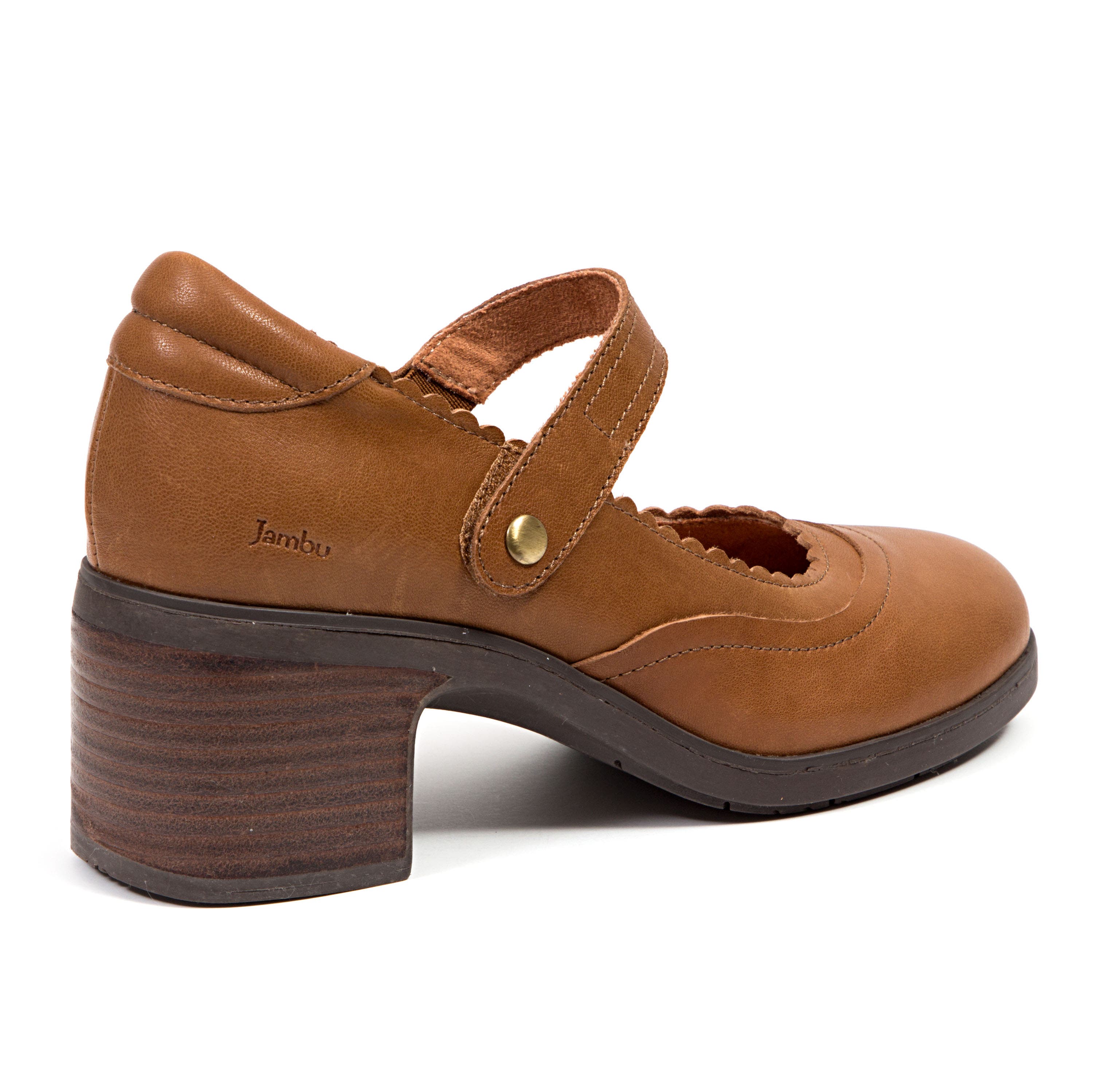 Jambu Vanessa Casual Heel Mary Jane, Alternate, color, Dark Tan