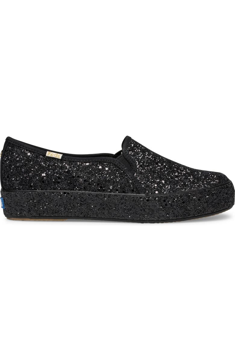 Keds<sup>®</sup> x kate spade new york triple decker allover glitter slip-on sneaker, Alternate, color,