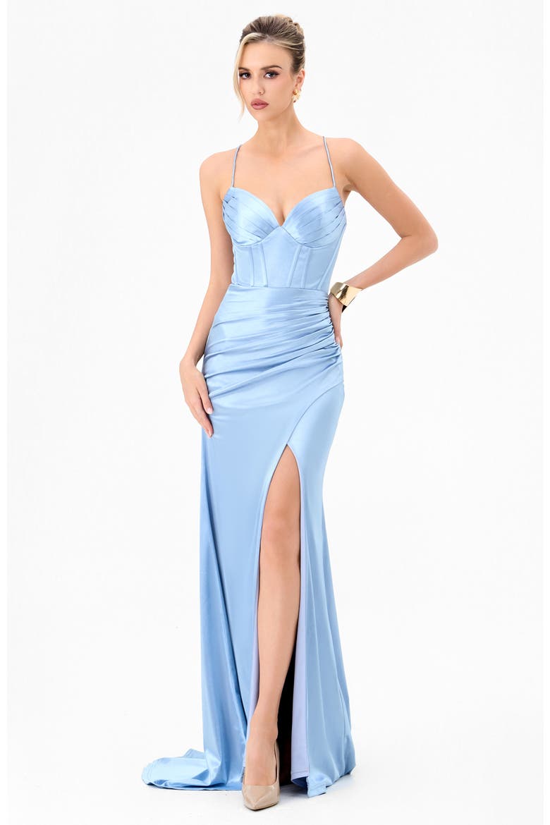 Josz Corset Maxi, Alternate, color, ICY BLUE