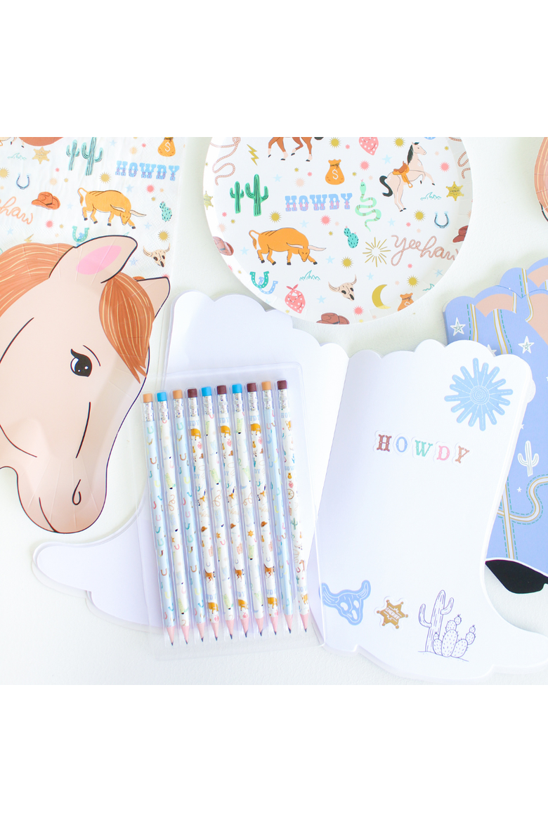 Back to School Cowboy Pencil Set, Alternate, color, Assorted Pre-Pack
