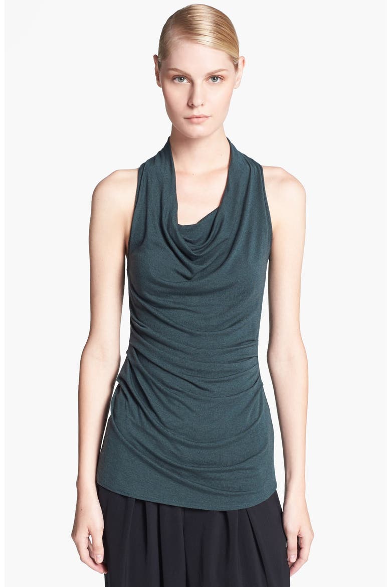 HELMUT Helmut Lang 'Nova' Cowl Neck Top, Main, color, EUCALYPTUS