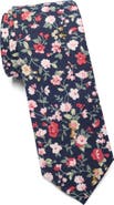Original Penguin Harkins Floral Print Tie