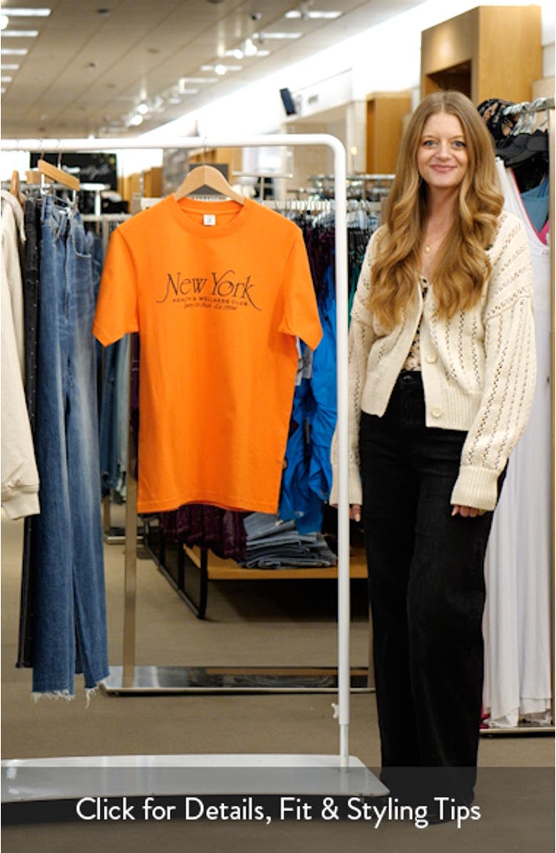 New York '94 Cotton Graphic T-Shirt, sales video thumbnail