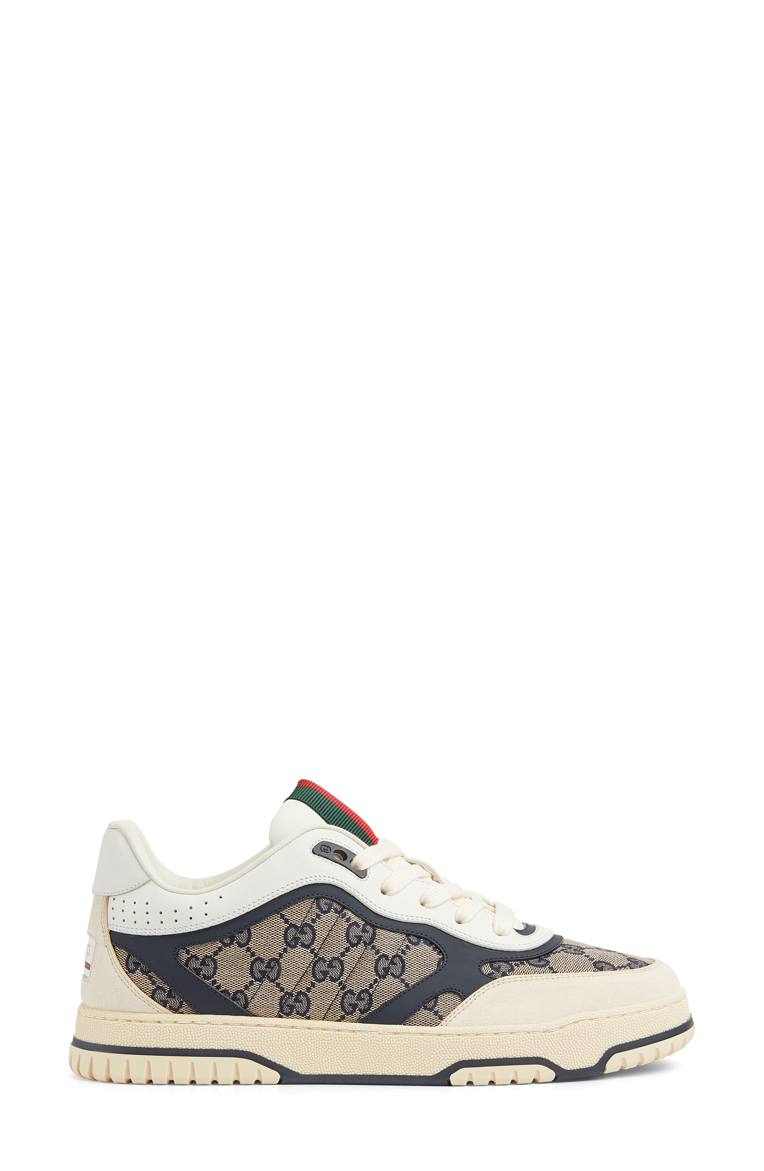Re-Web Mixed Media Low Top Sneaker, Alternate, color, SAND