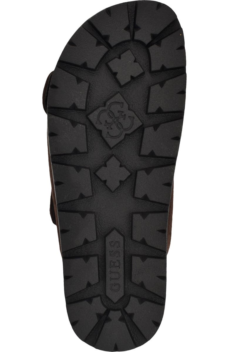 GUESS Fasten Sandal, Alternate, color, Dark Brown