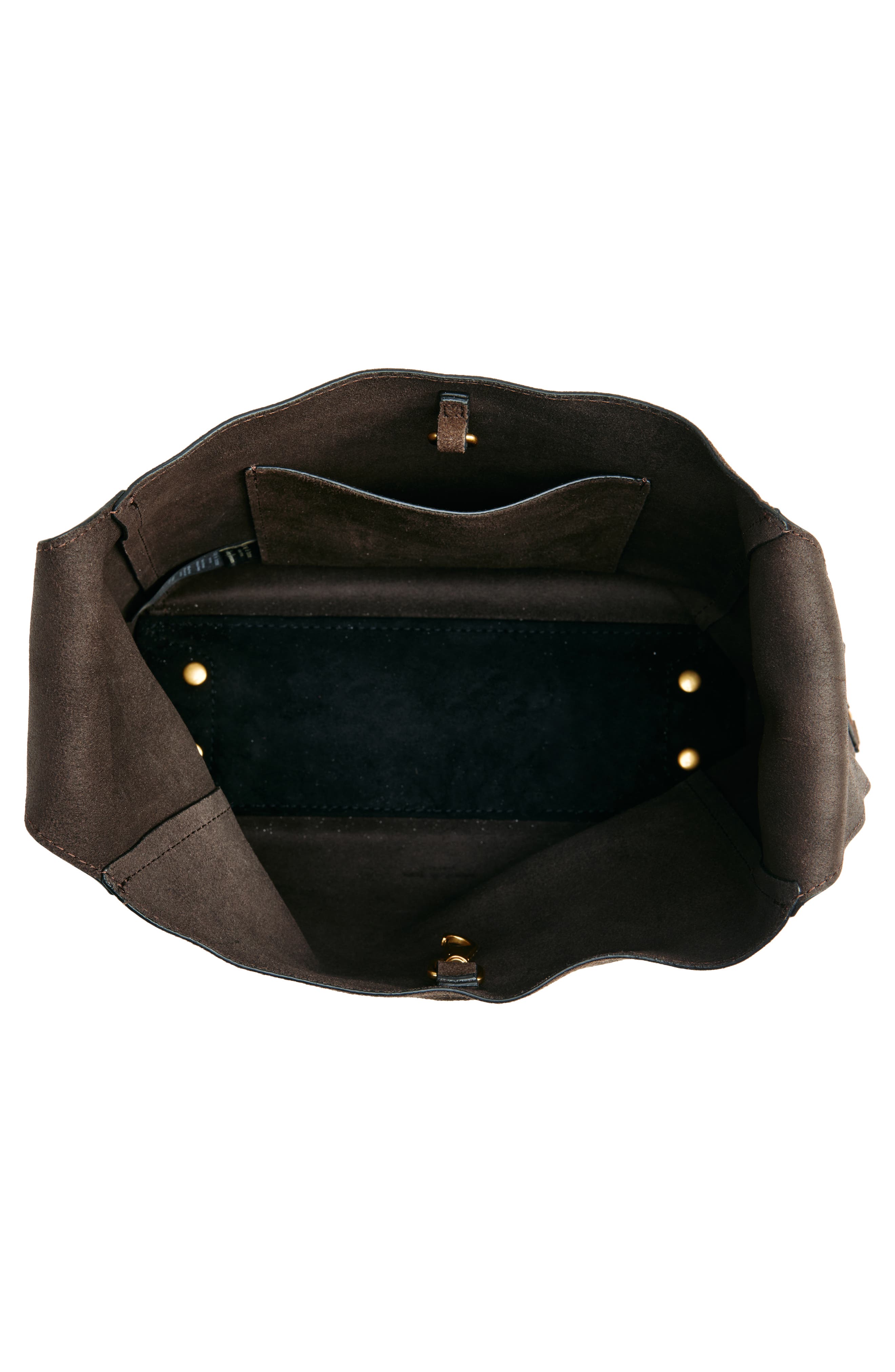 rag & bone Small Belize Basketweave Embossed Leather Shopper, Alternate, color, 