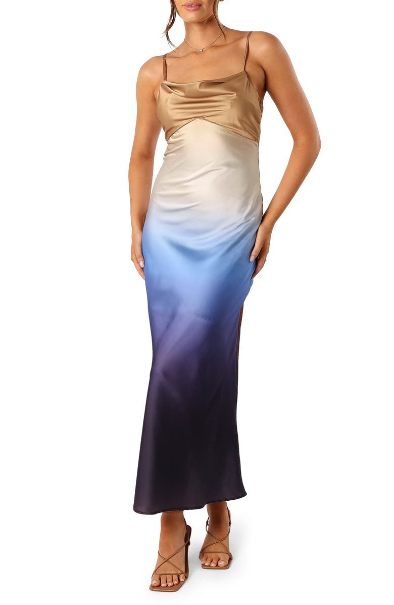 Petal & Pup Dusk Satin Slipdress, Main, color,