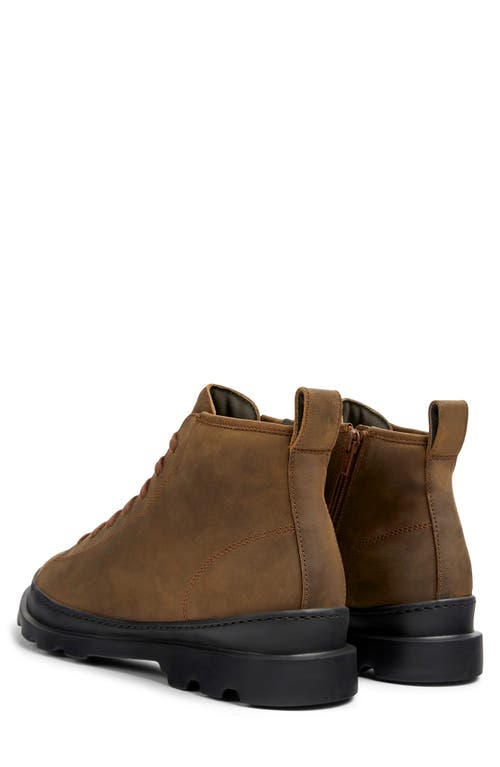 Camper Brutus Combat Boot In Brown