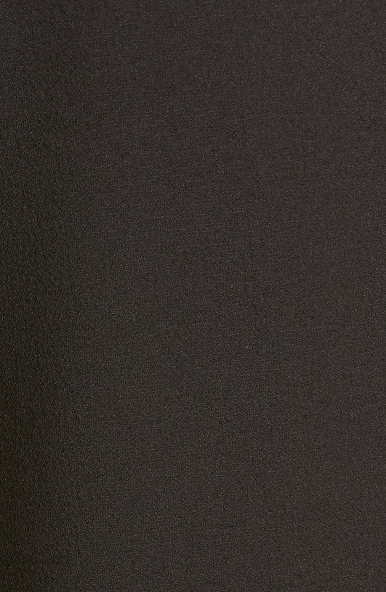 Ganni Wide Leg Heavy Crepe Trousers, Alternate, color,