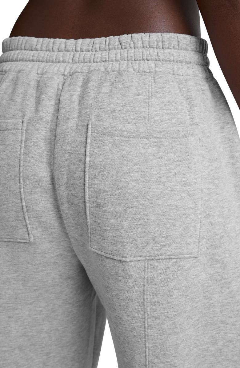 Beyond Yoga LuxeFleece Barrel Leg Sweatpants, Alternate, color, Light Heather Gray