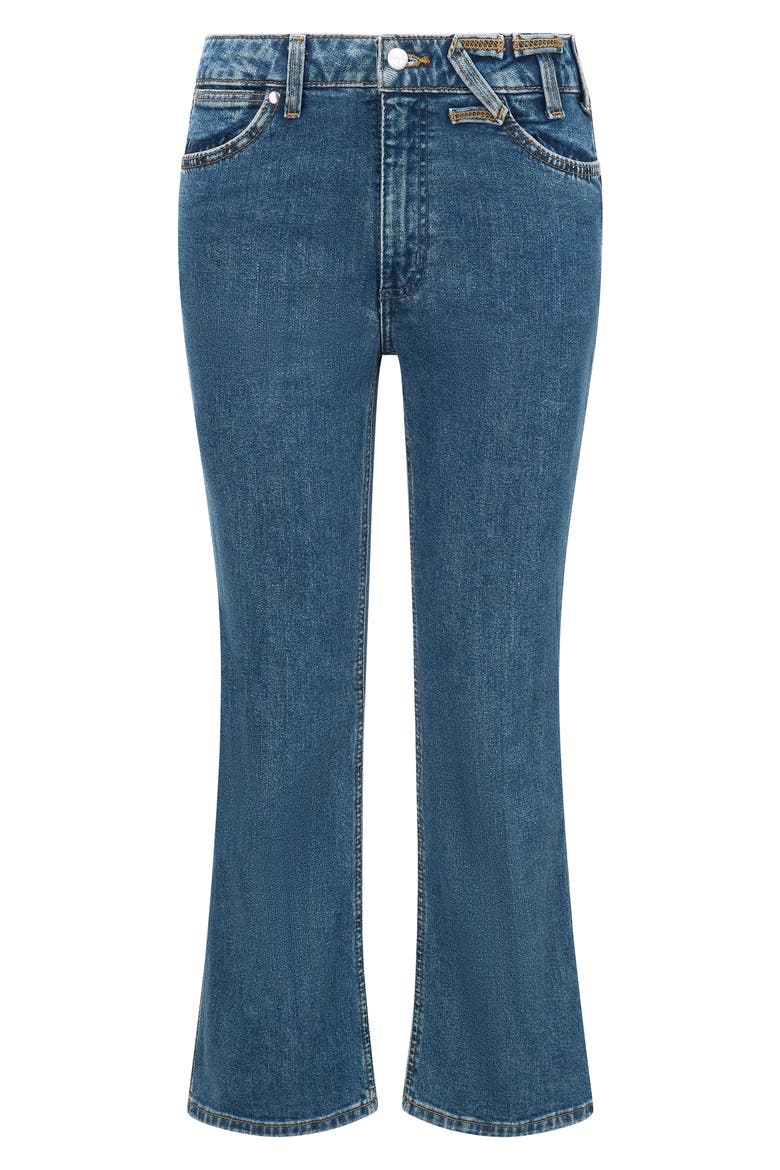 + Wrangler The Cropped Bootcut Jeans, Alternate, color, INDIGO WASH
