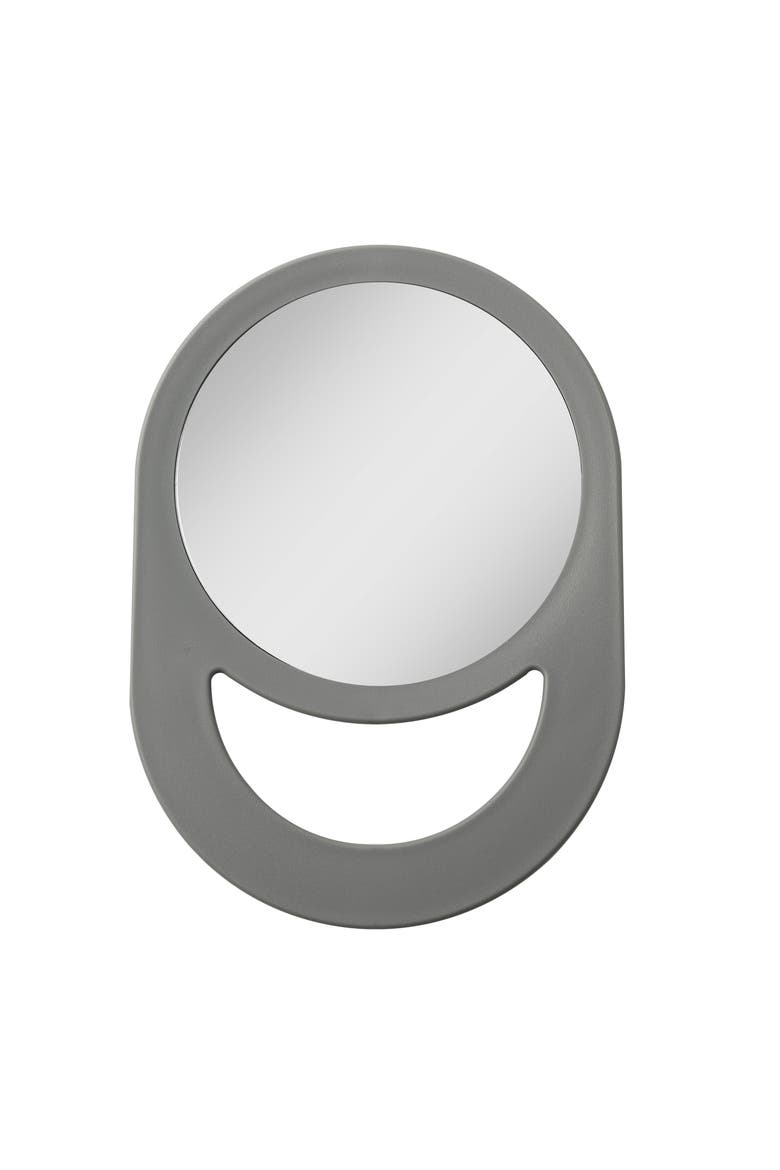 Hand Mirror with Handle, Main, color, Gray
