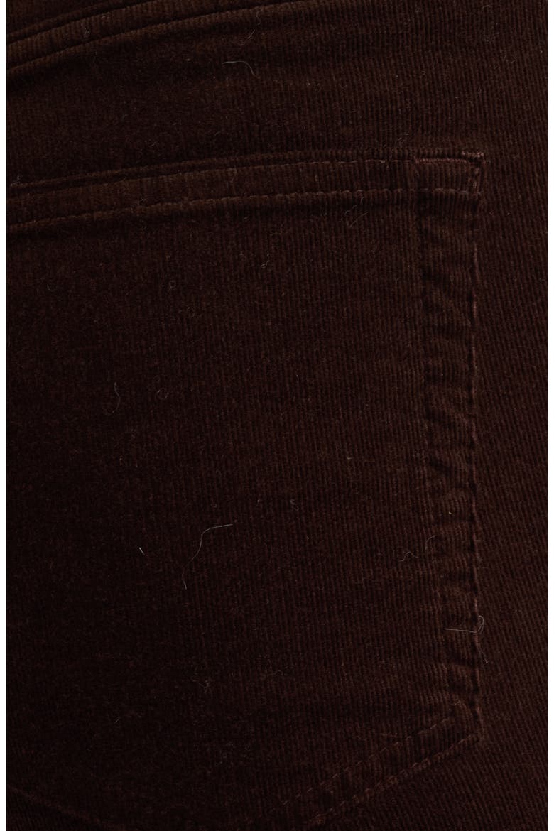 The Pixie Corduroy Reboot High Waist Bootcut Pants, Alternate, color, ESPRESSO