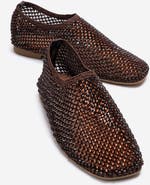 Forever & Always Shoes Urela Leather Ballet Flat