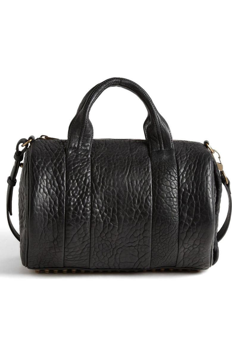 Alexander Wang 'Rocco - Antique Brass' Leather Satchel, Main, color,