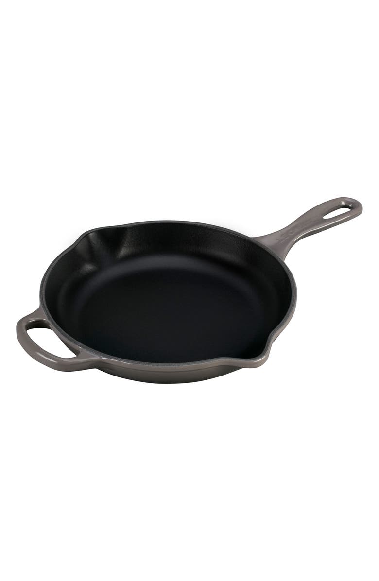 Le Creuset Signature 9-Inch Enamel Cast Iron Skillet, Main, color, Oyster