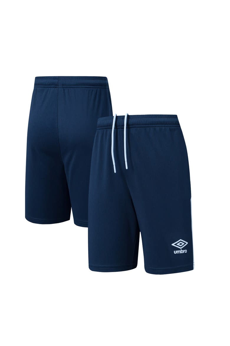 Men's Umbro Navy Guatemala National Team 2025 Training Shorts, Main, color, Navy