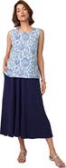 Jessica London Stretch Cotton Square Neck Tank