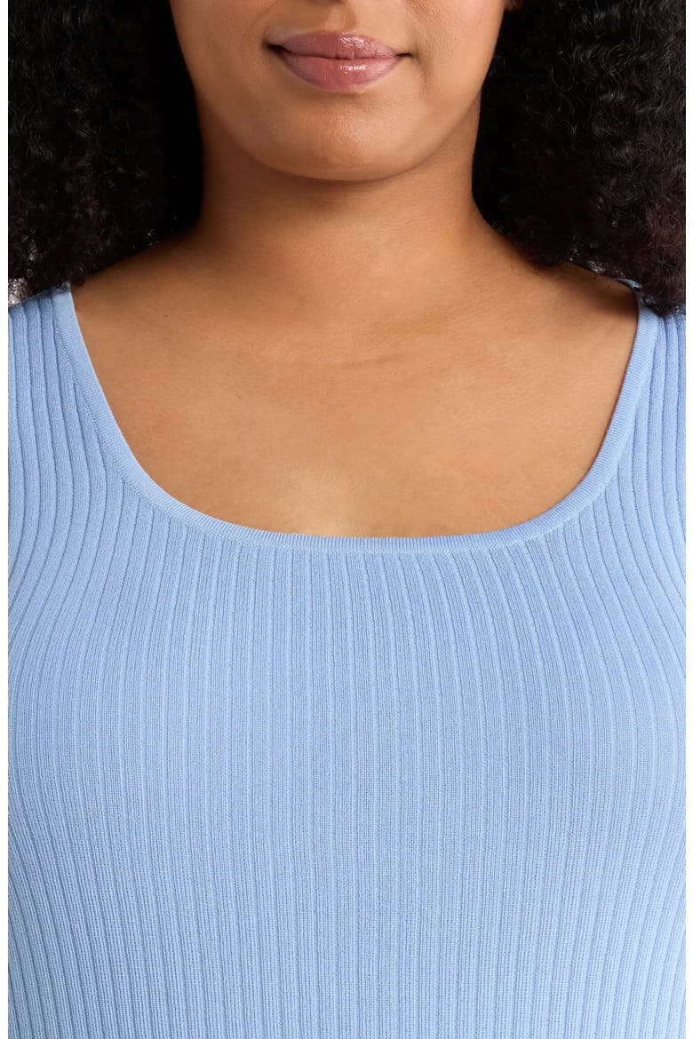 Sutton Rib Sweater Tank, Alternate, color, CHINTZ BLUE