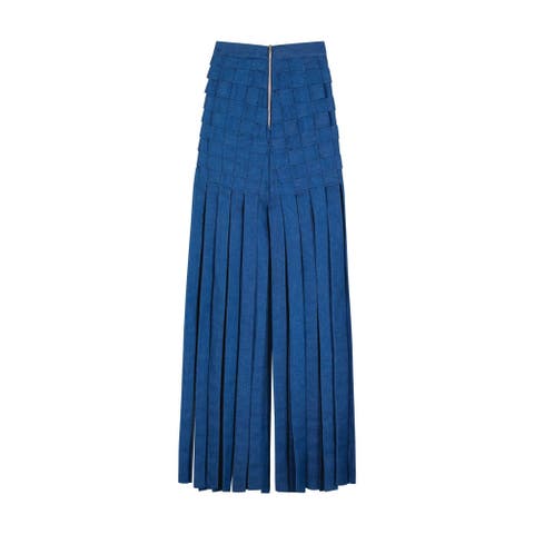 Medusa Fringe Maxi Skirt
