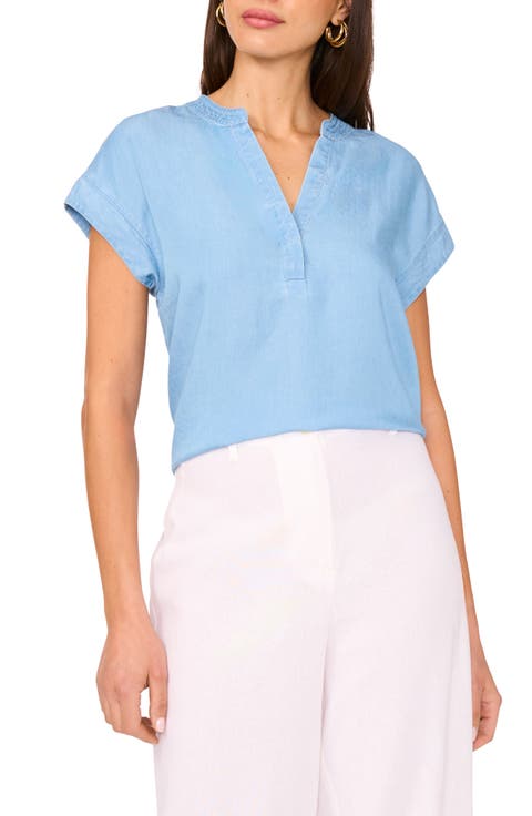 Chambray Top