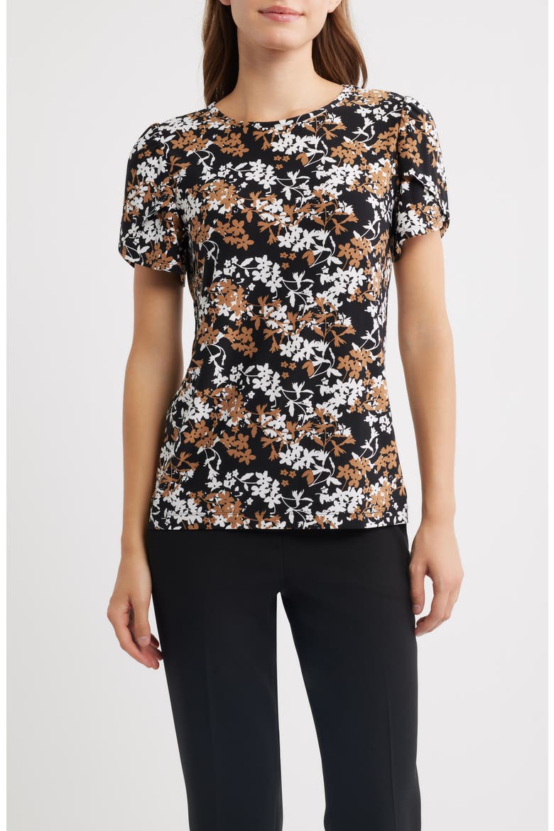 Tulip Sleeve Top, Main, color, ANNE BLACK MULTI