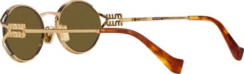 54mm Oval Sunglasses