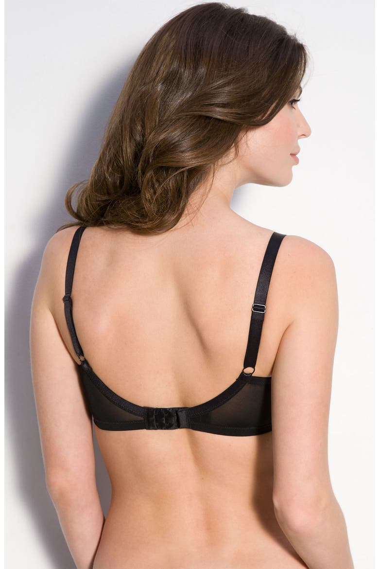 'Sophie 5821' Wireless Nursing Bra, Alternate, color, BLACK / NUDE