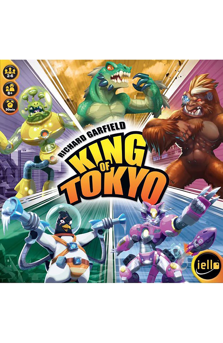 IELLO King Of Tokyo New Edition Board Game, Alternate, color, Multicolored