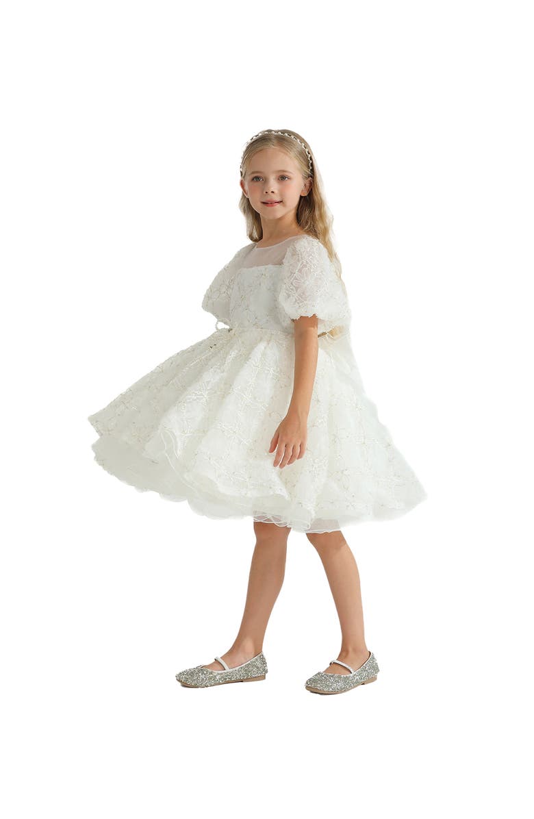 Tulleen Wynfair Dress, Alternate, color, White