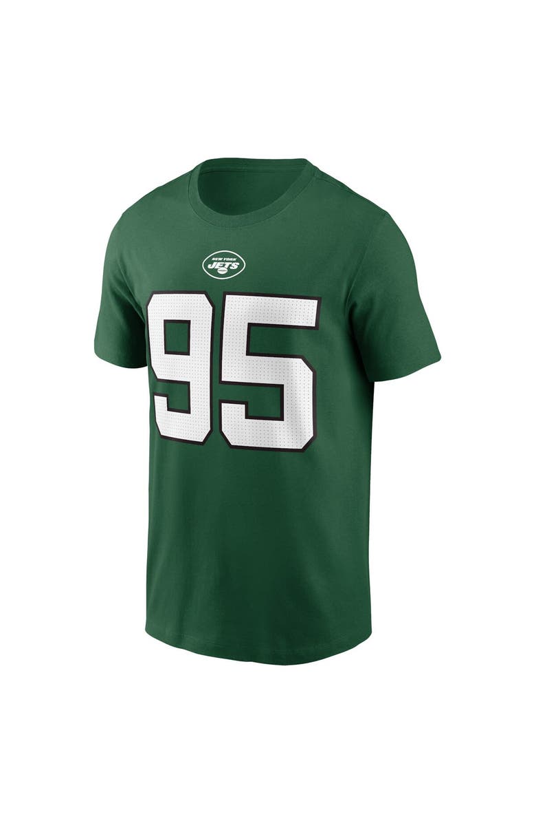 Nike Men's Nike Quinnen Williams Green New York Jets Player Name & Number T-Shirt, Alternate, color, 