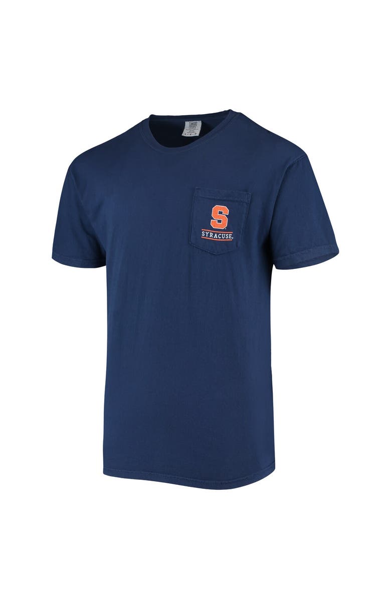 IMAGE ONE Men's Navy Syracuse Orange Circle Campus Scene T-Shirt, Alternate, color, 