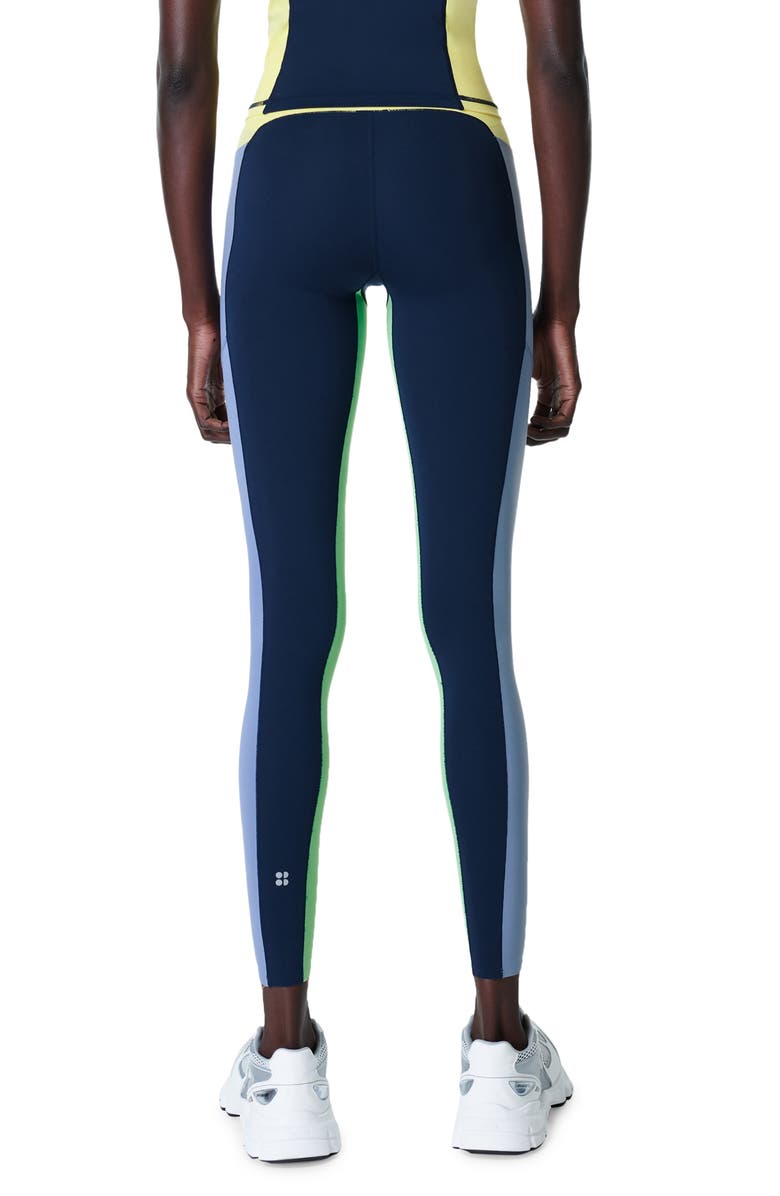 Sweaty Betty Power High Waist Colorblock Pocket Leggings, Alternate, color,