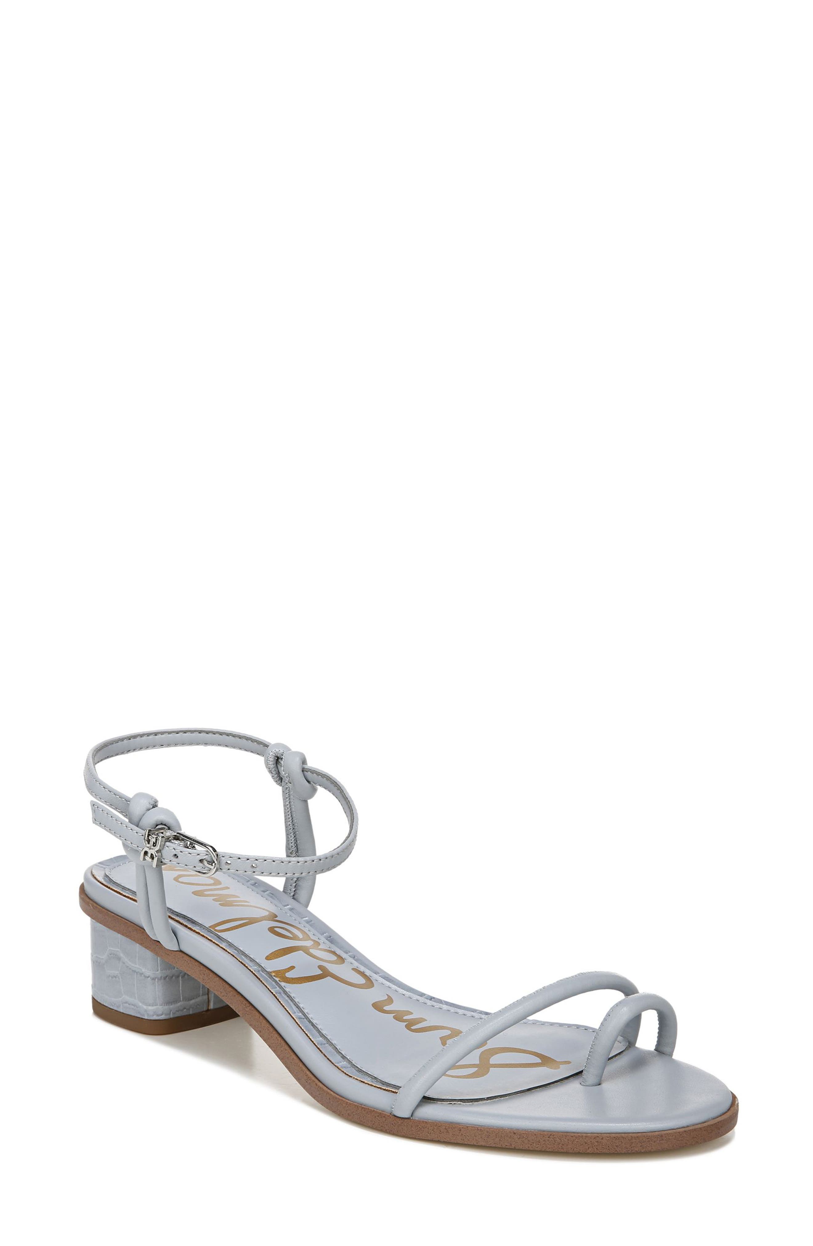Isle Strappy Sandal, Main, color, CLOUD BLUE LEATHER