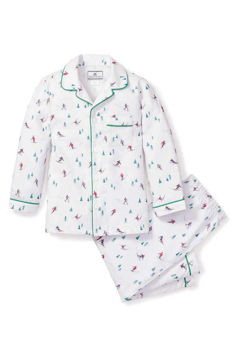 Petite Plume Kids' Après Ski Two-Piece Pajamas, Main, color, 